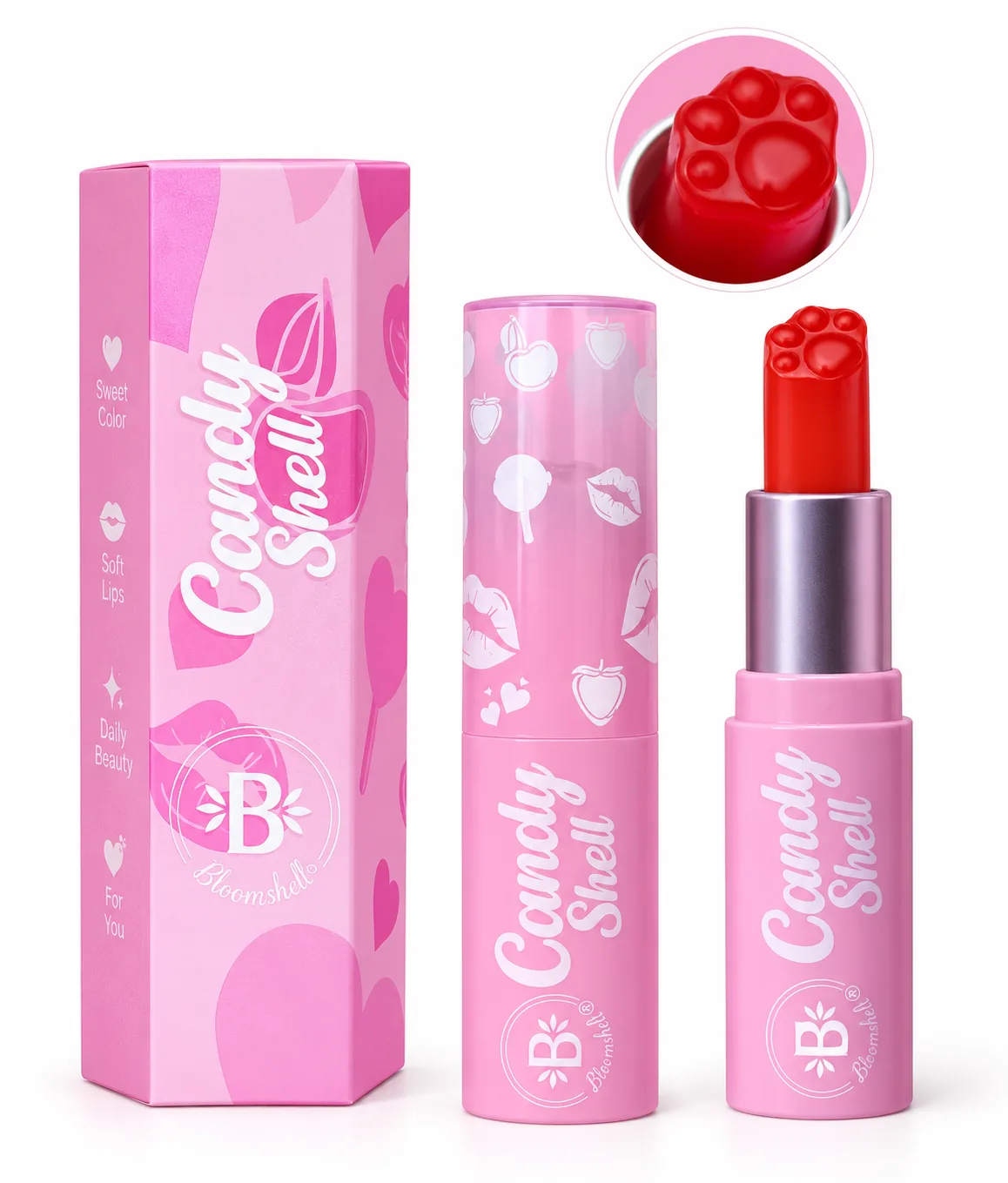 Labial Candy Gatico - Nido Pastel