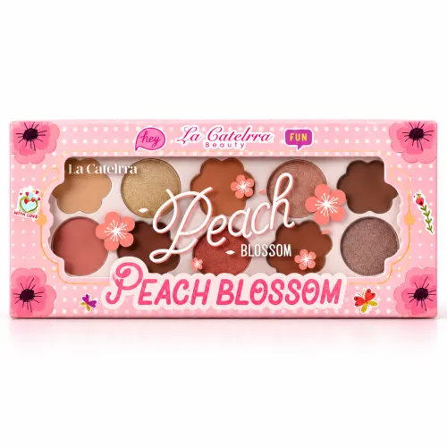 Paleta de sombras peach Blossom - Nido Pastel
